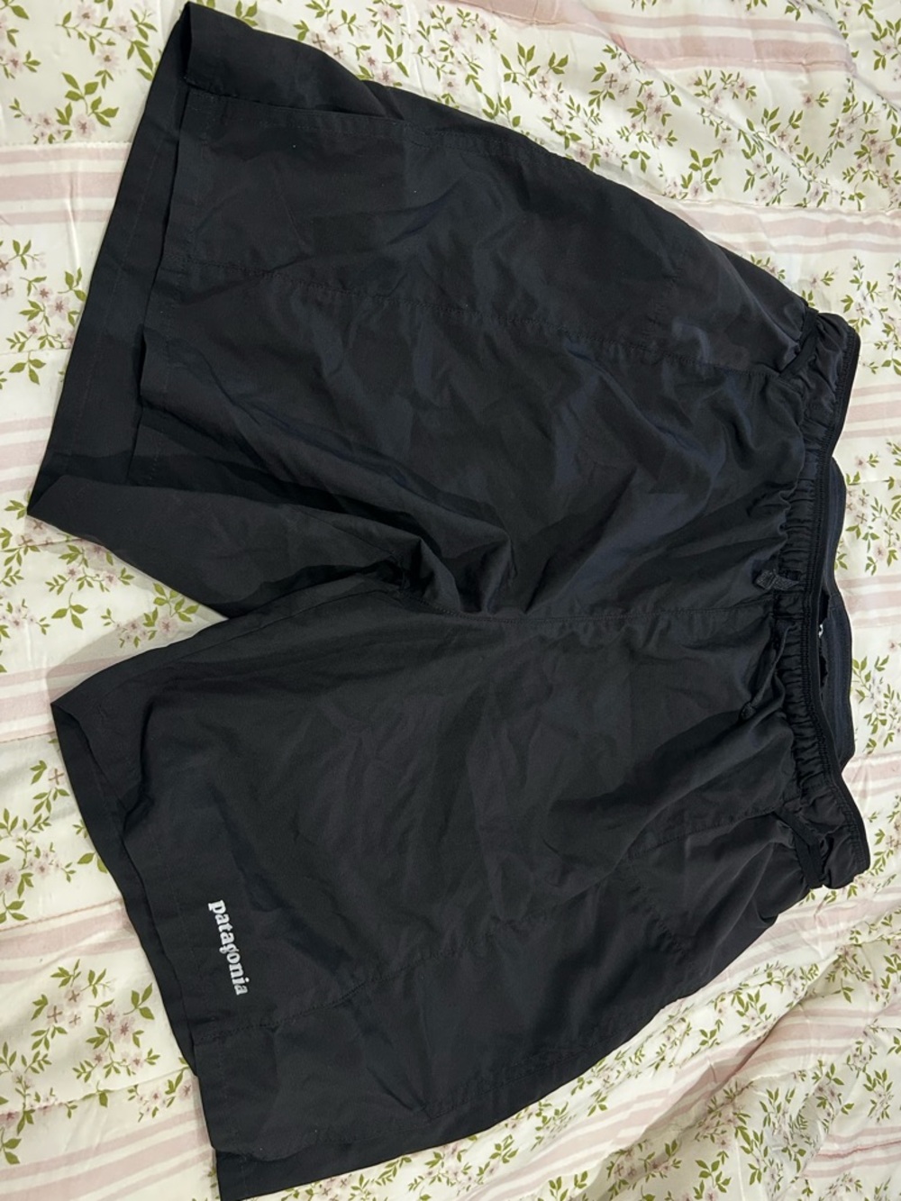 Patagonia Black Athletic Running Shorts